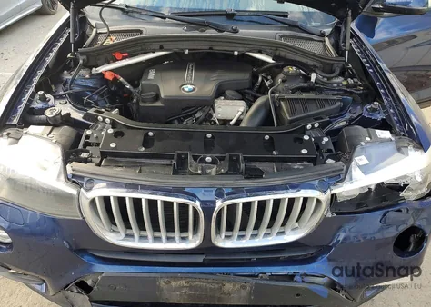 2017 BMW X3 xDrive28I z USA, uszkodzony, nr VIN 5UXWX9C58H0T09999